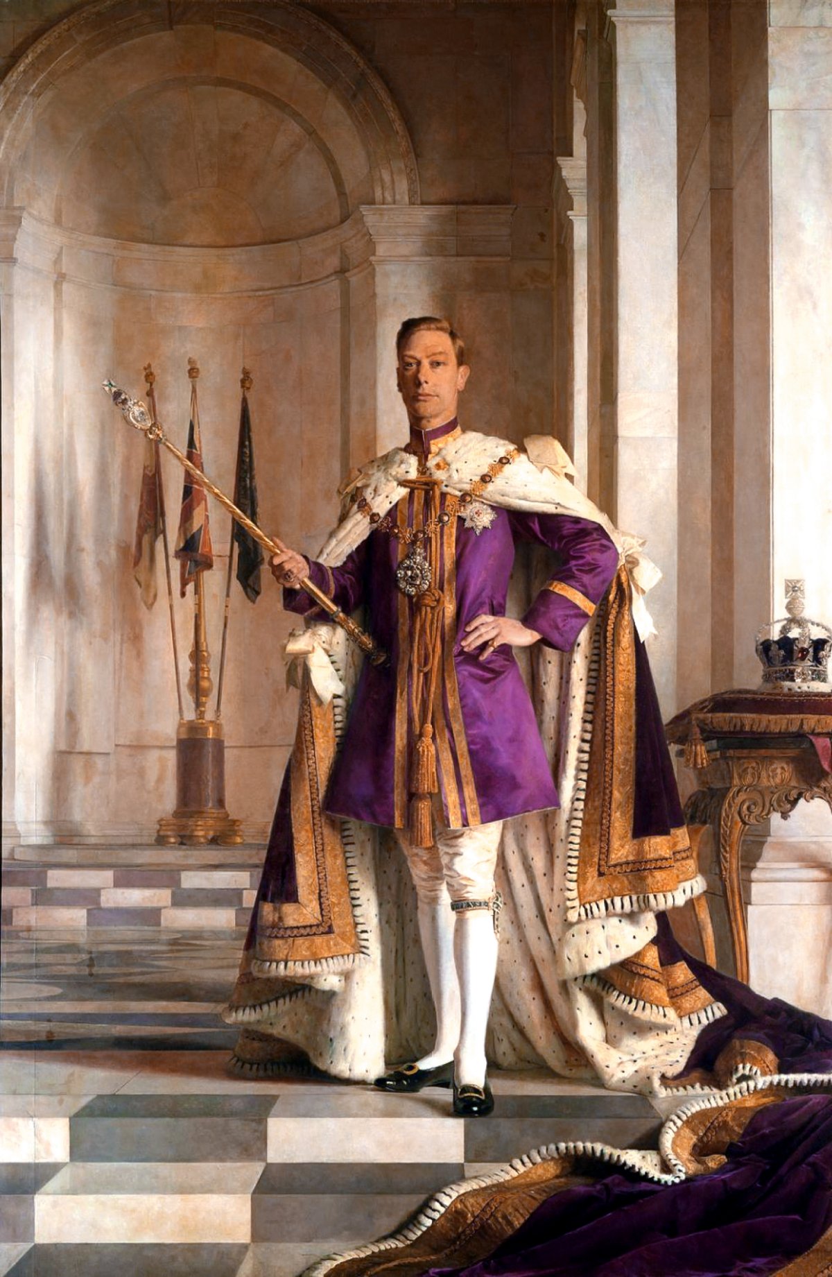 Portrait of King George VI