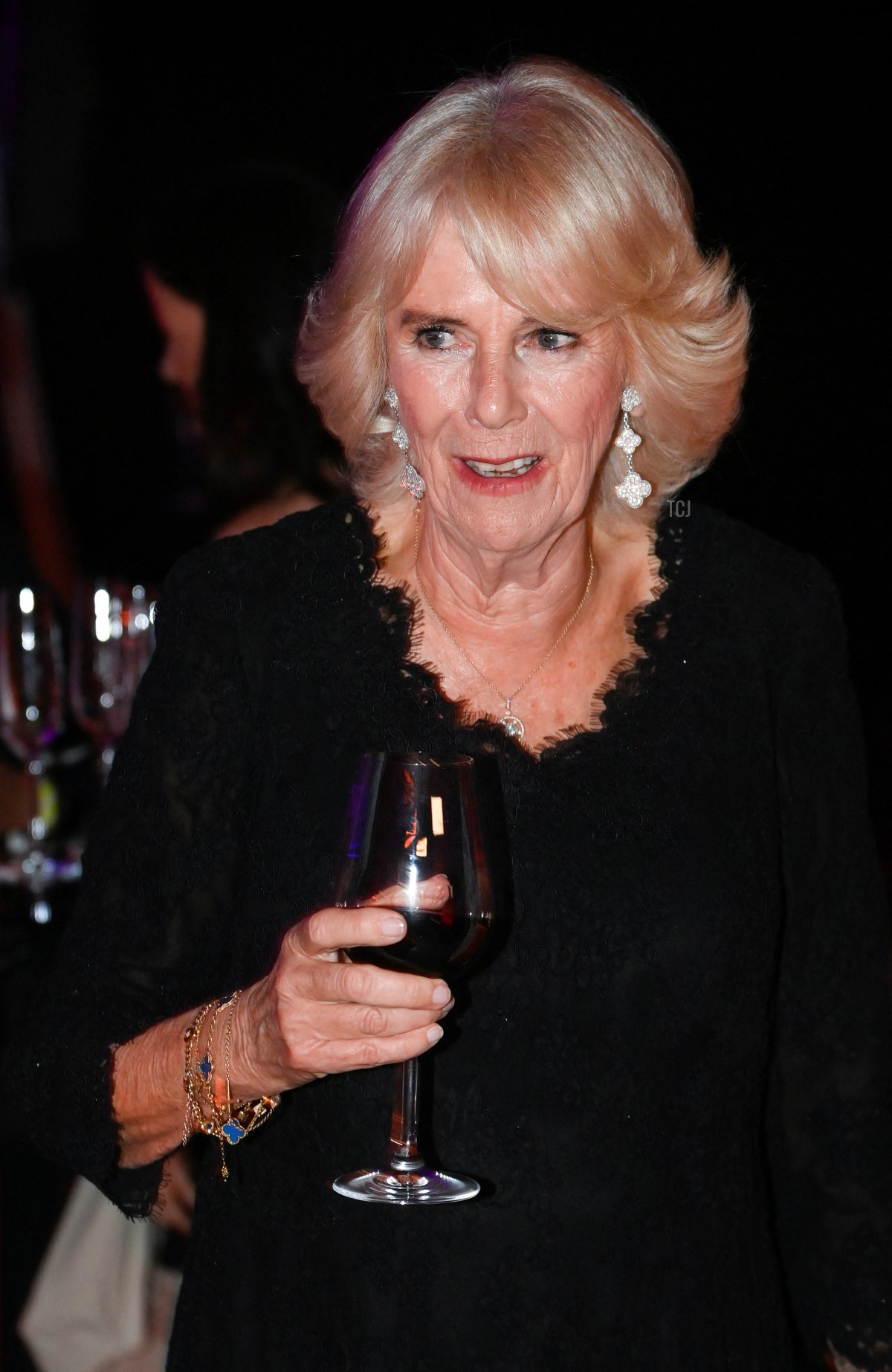Britain's Queen Consort Camilla at the 2022 Booker Prize for Fiction ceremony at the Roundhouse, on October 17, 2022, in London, England