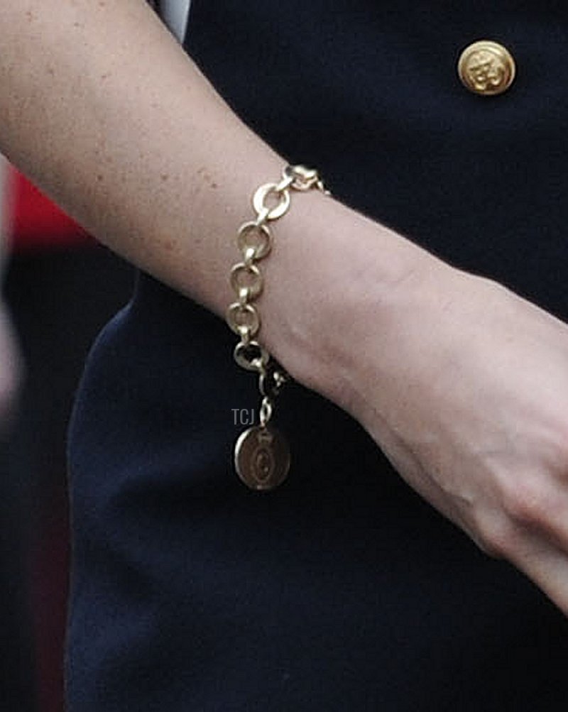 Catherine, Duchess of Cambridge speaks with soldiers in Victoria Barracks during a medal parade for the 1st Battalion Irish Guards Regiment on June 25, 2011, in Windsor, United Kingdom
