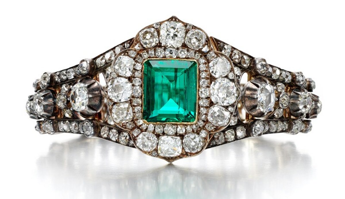 Empress Eugenie's Emerald Bracelet