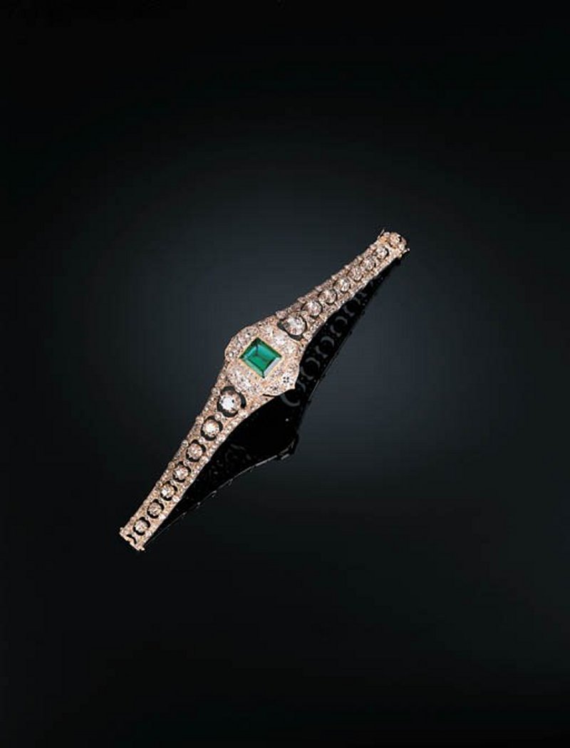 Empress Eugenie's Emerald Bracelet