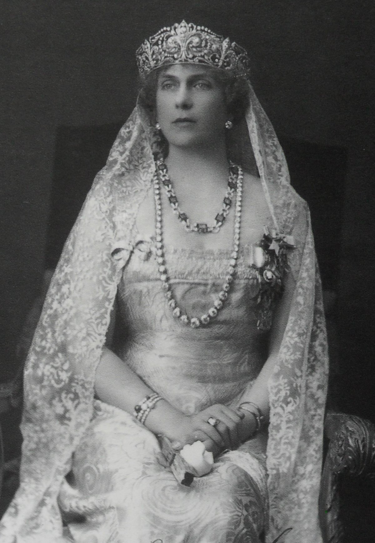 Portrait of Queen Victoria Eugenia of Spain, 1922