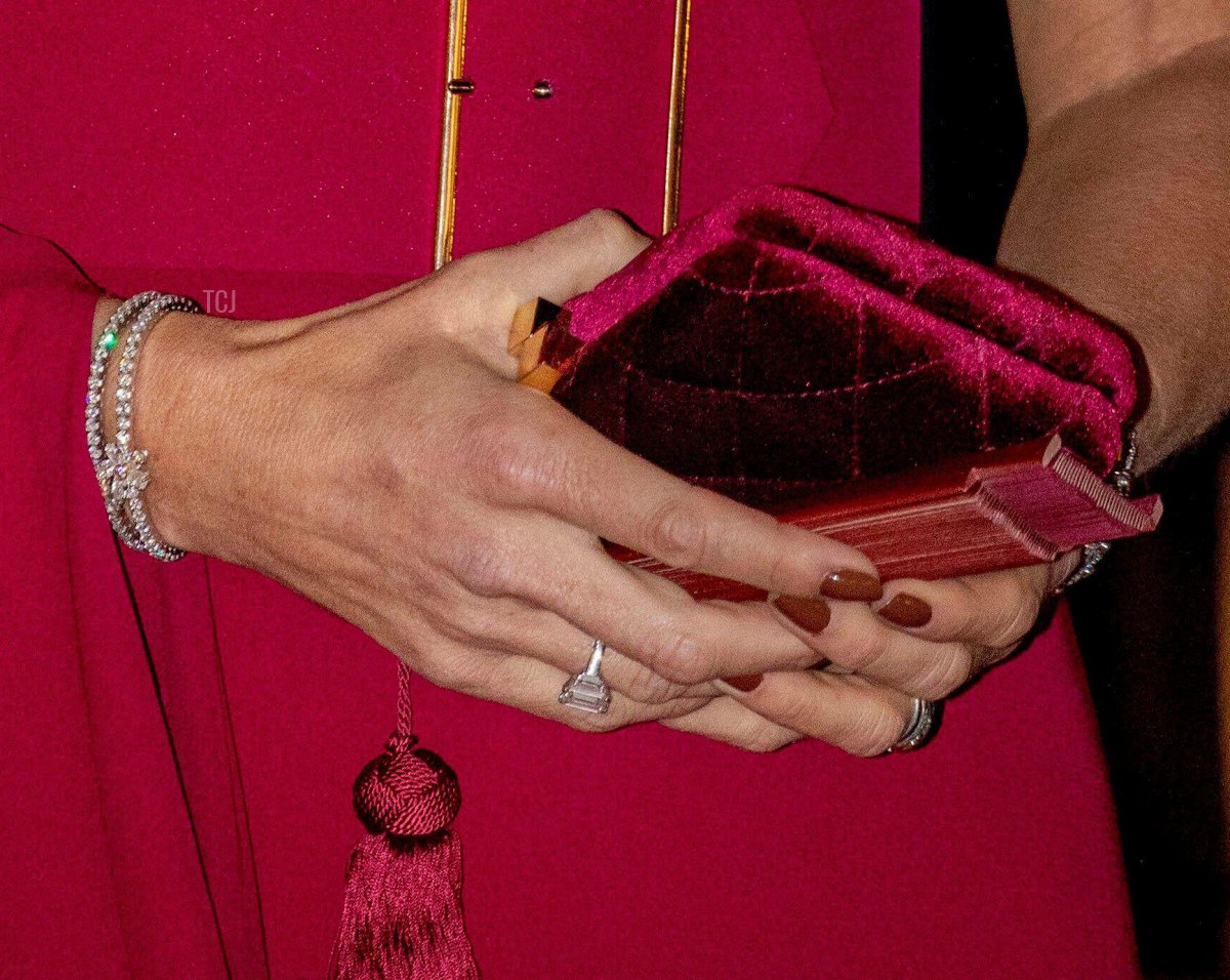 Queen Maxima of The Netherlands at the Megaron Mousikis in Athene, on November 01, 2022, for the contra presentation, a performance by the Nederlands Danstheater at the 2nd of a 3 days Statevisit from The Netherlands to Greece