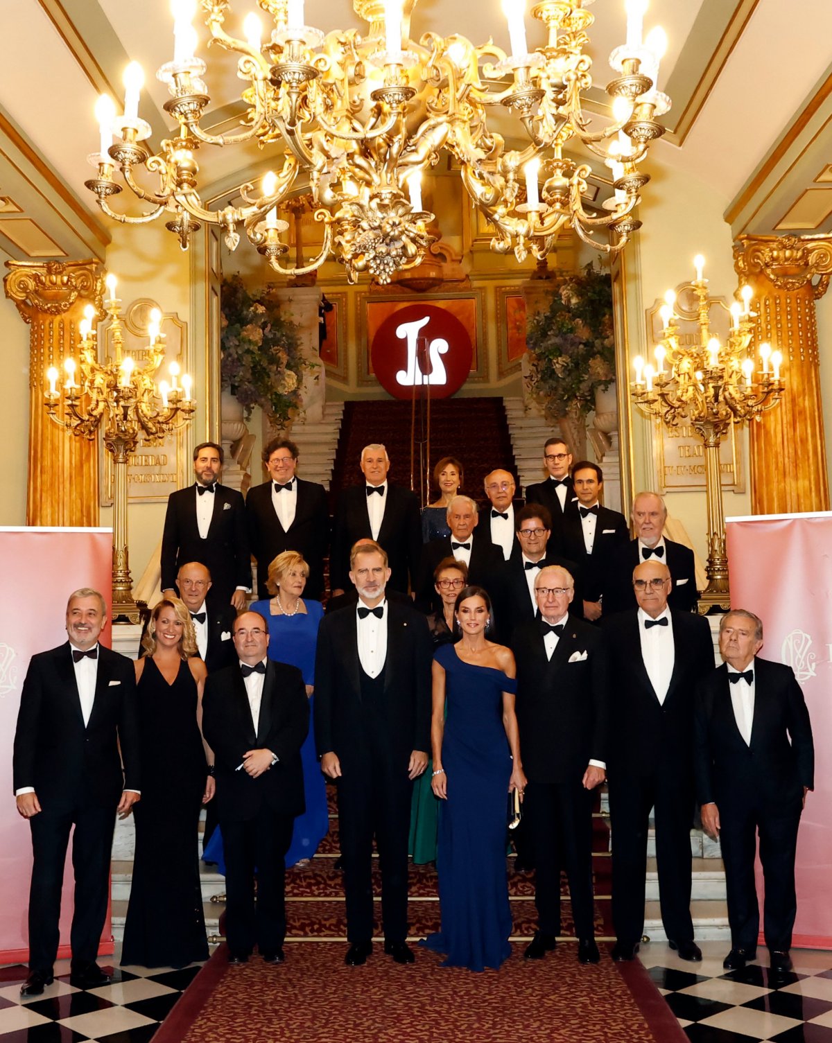 King Felipe and Queen Letizia celebrate 175 years of the Barcelona Liceo Circle, November 4, 2022