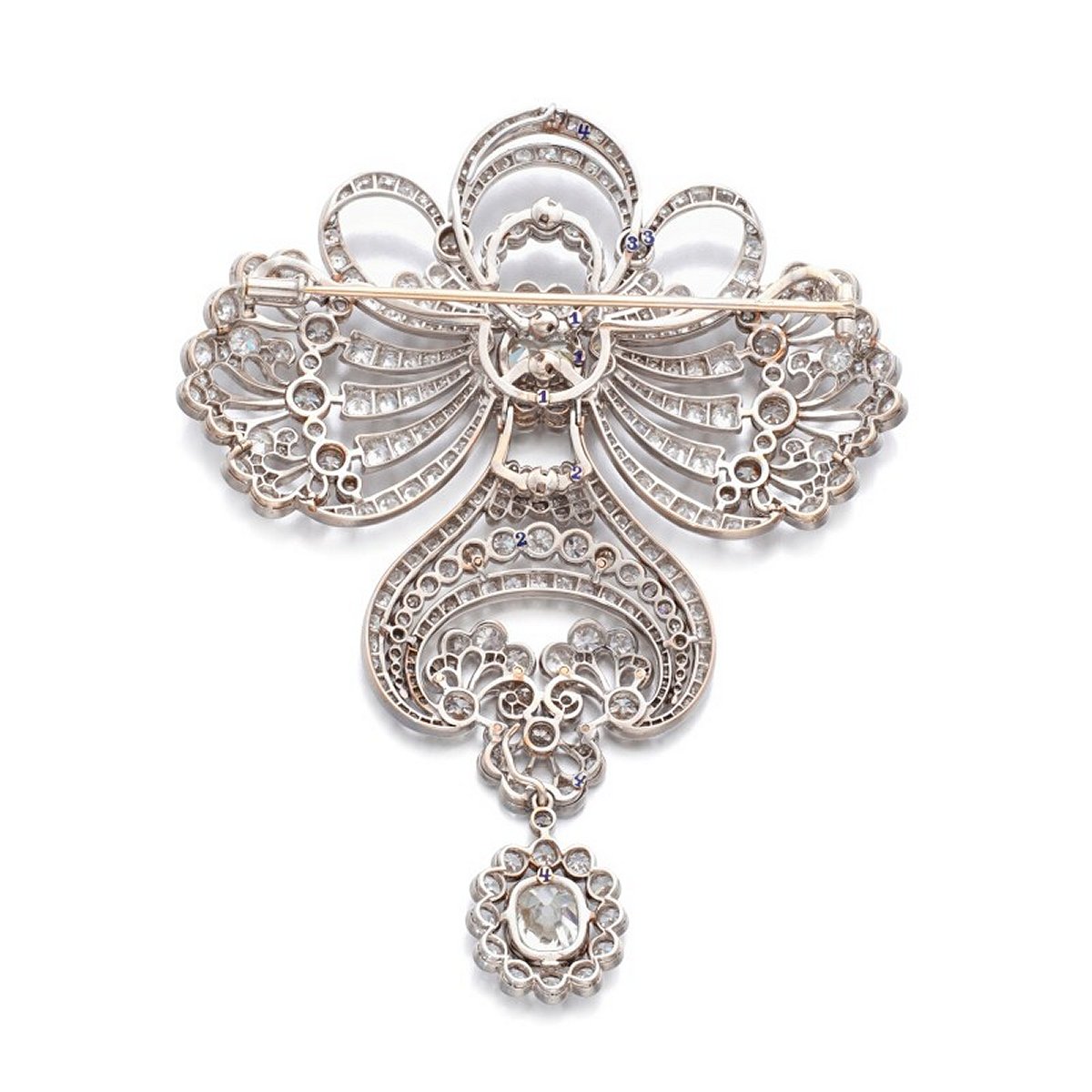 Diamond devant-de-corsage