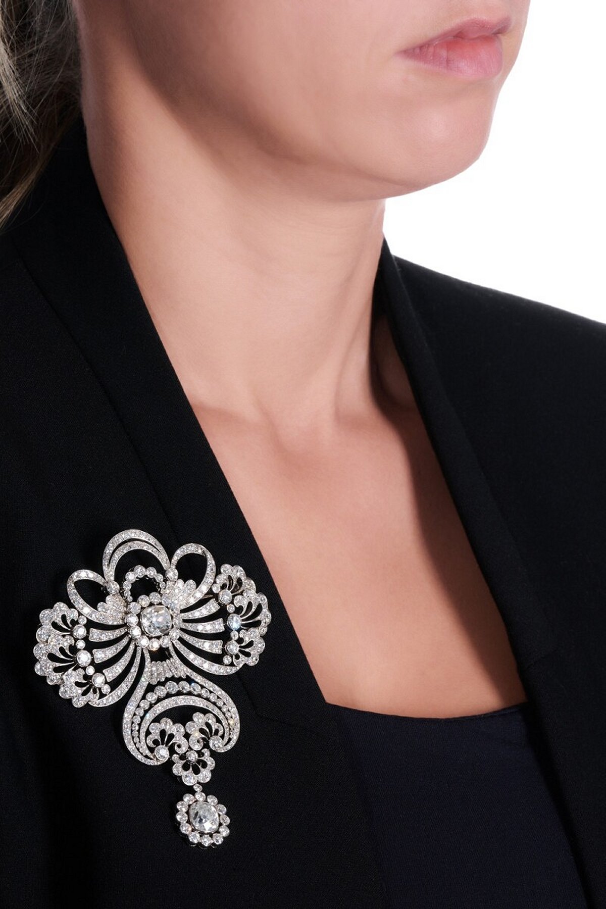 Diamond devant-de-corsage