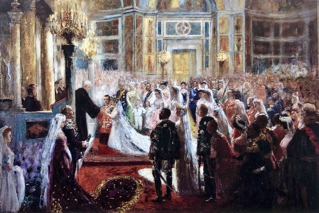 The wedding of Princess Viktoria Luise of Prussia and Prince Ernst August of Hanover