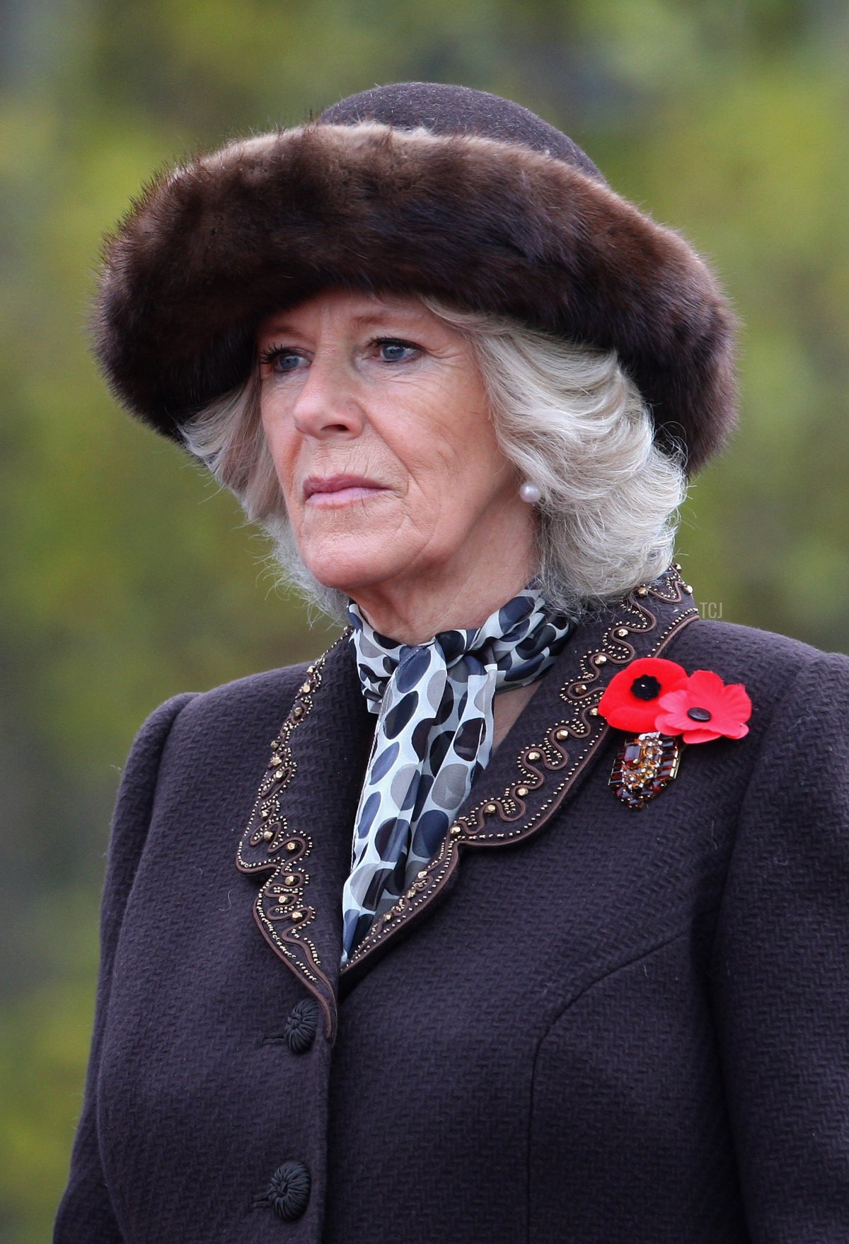 Camilla, Duchess of Cornwall attends a Navy Centennial Event at Duntza Head, HMC Dockyard Esquimalt on November 9, 2009 in Victoria, Canada
