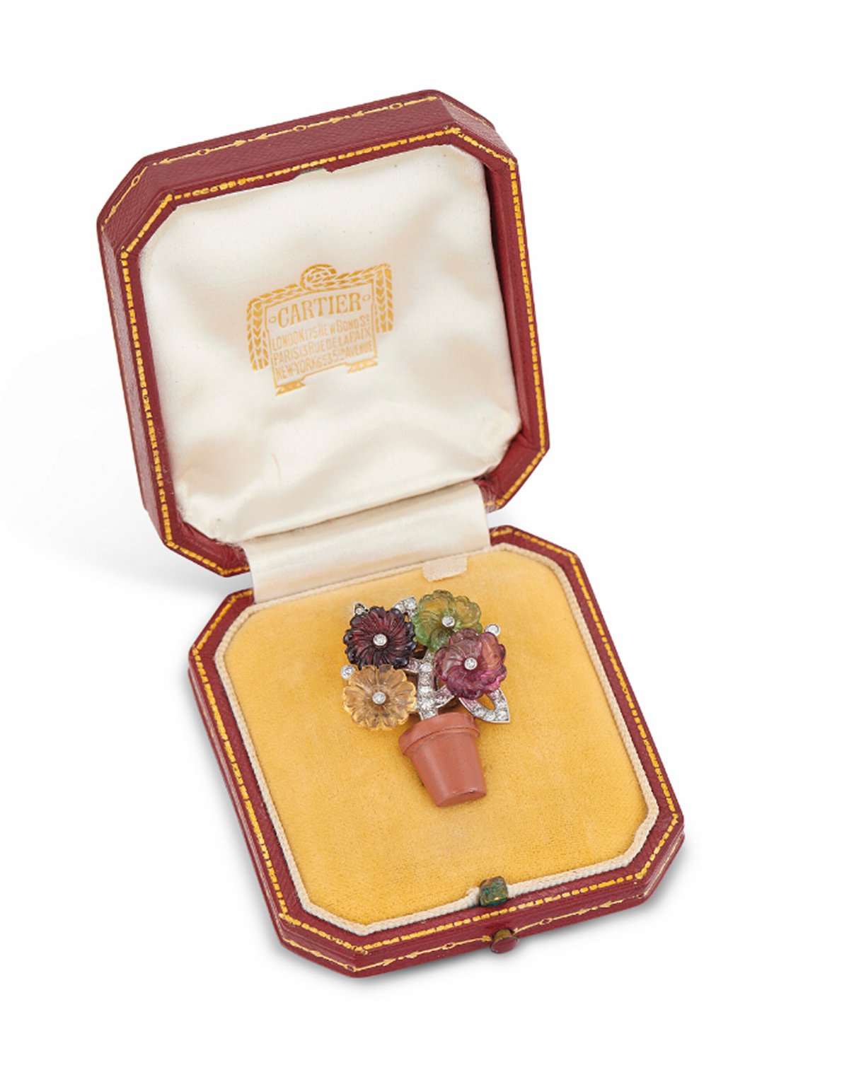 Princess Margaret's Cartier Giardinetto Brooch