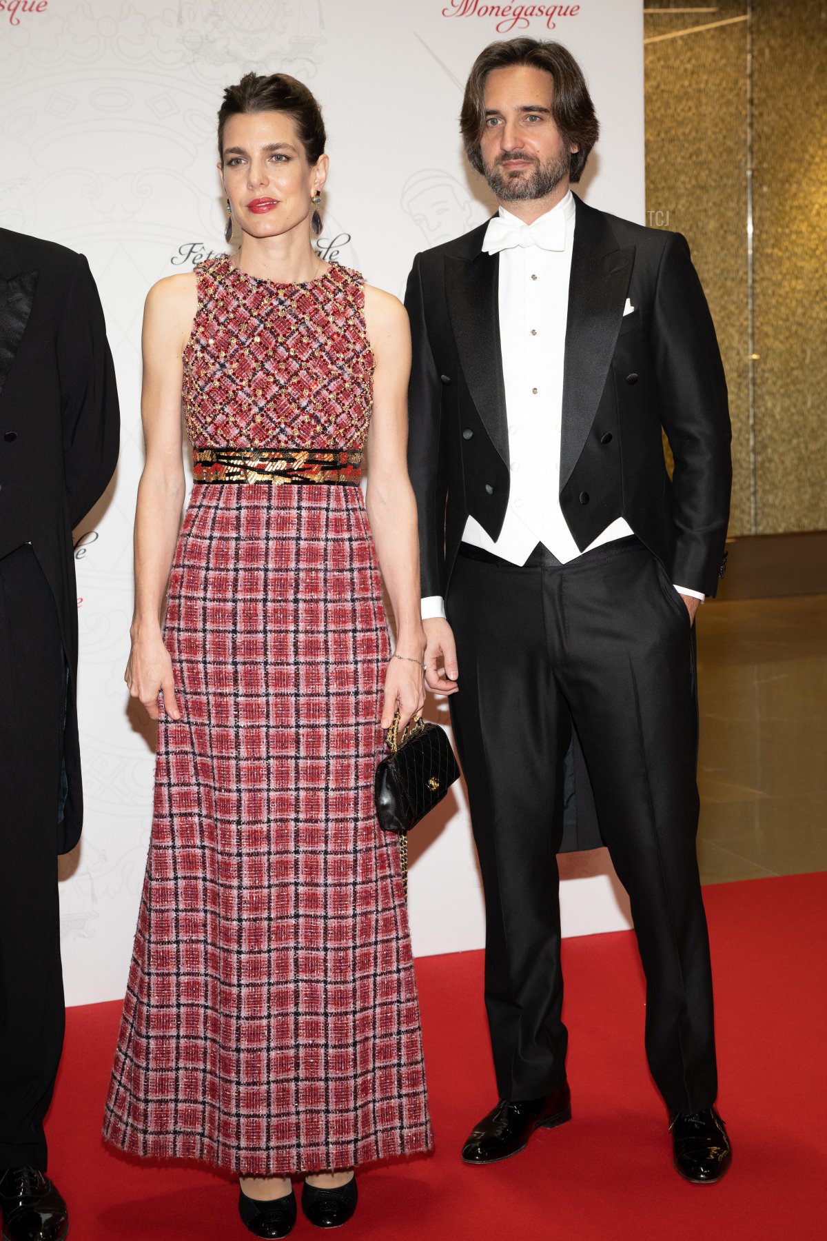 Charlotte Casiraghi and Dimitri Rassam attend a Gala at the Grimaldi Forum during the Monaco National Day on November 19, 2022 in Monte-Carlo, Monaco