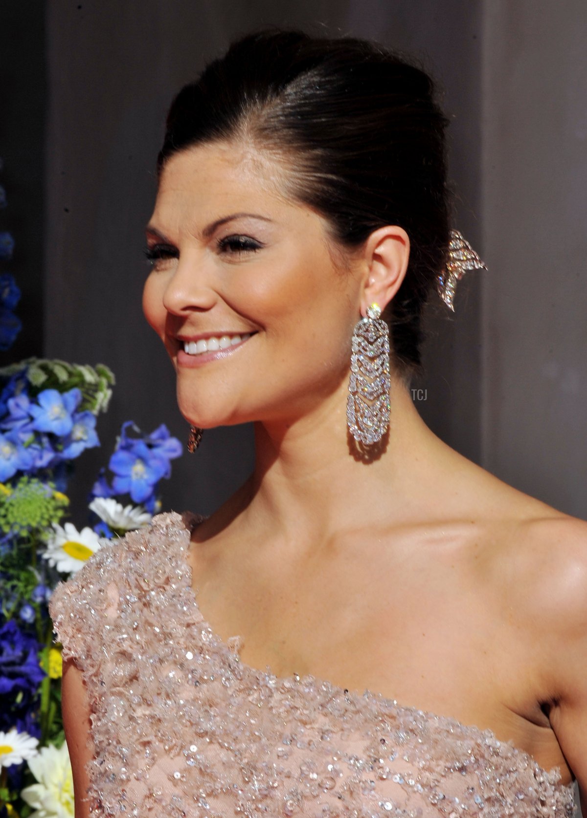 Princess Victoria of Sweden attends the Government Pre-Wedding Dinner for Crown Princess Victoria of Sweden and Daniel Westling at The Eric Ericson Hall on June 18, 2010 in Stockholm, Sweden