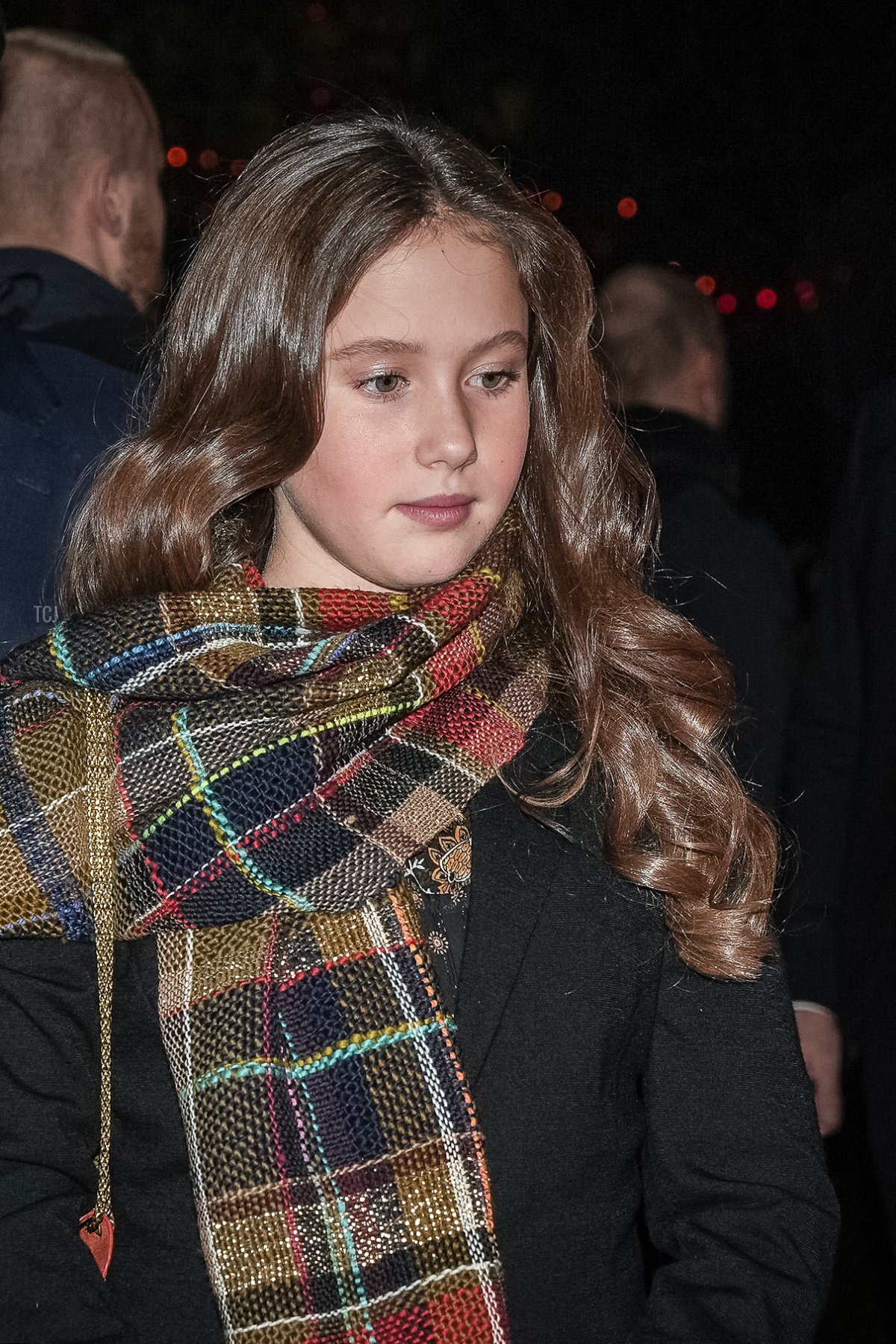 Denmark's Princess Josephine is pictured upon arrival for the premier of the ballet 'The Nutcracker' at Tivoli's Concert Hall in Copenhagen, on November 26, 2022
