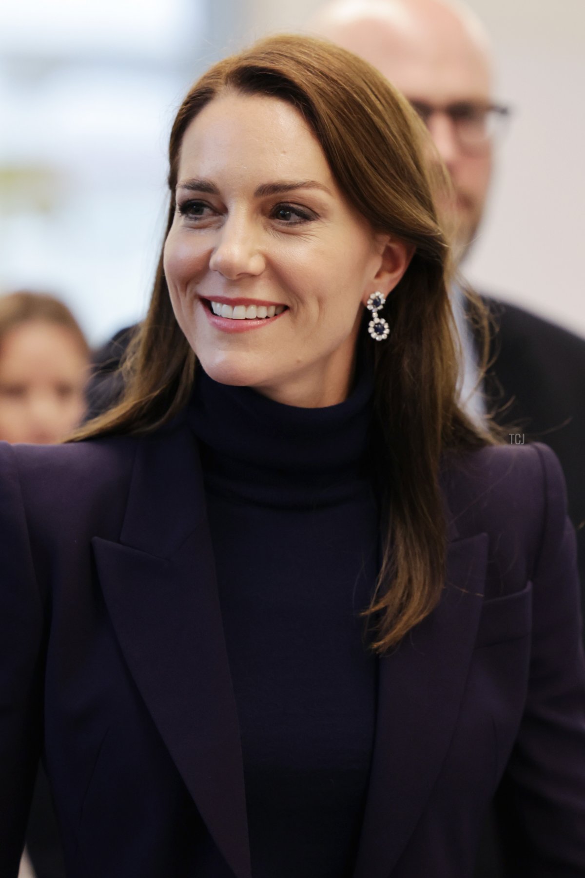 Catherine, Princess of Wales arrives at Logan International Airport on November 30, 2022 in Boston, Massachusetts