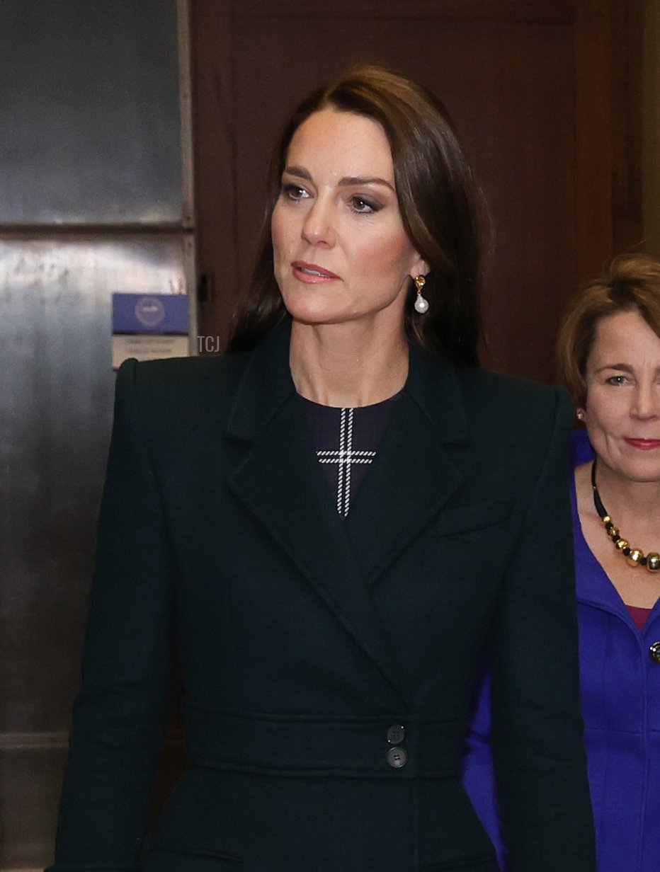 Prince William, Prince of Wales and Catherine, Princess of Wales meet with Mayor Michelle Wu at City Hall on November 30, 2022 in Boston, Massachusetts