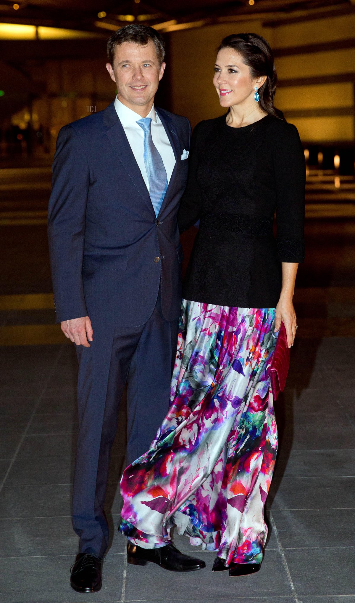 Crown Prince Frederik and Crown Princess Mary of Denmark during the visit to the Islamic Museum in Doha, 02 March 2016