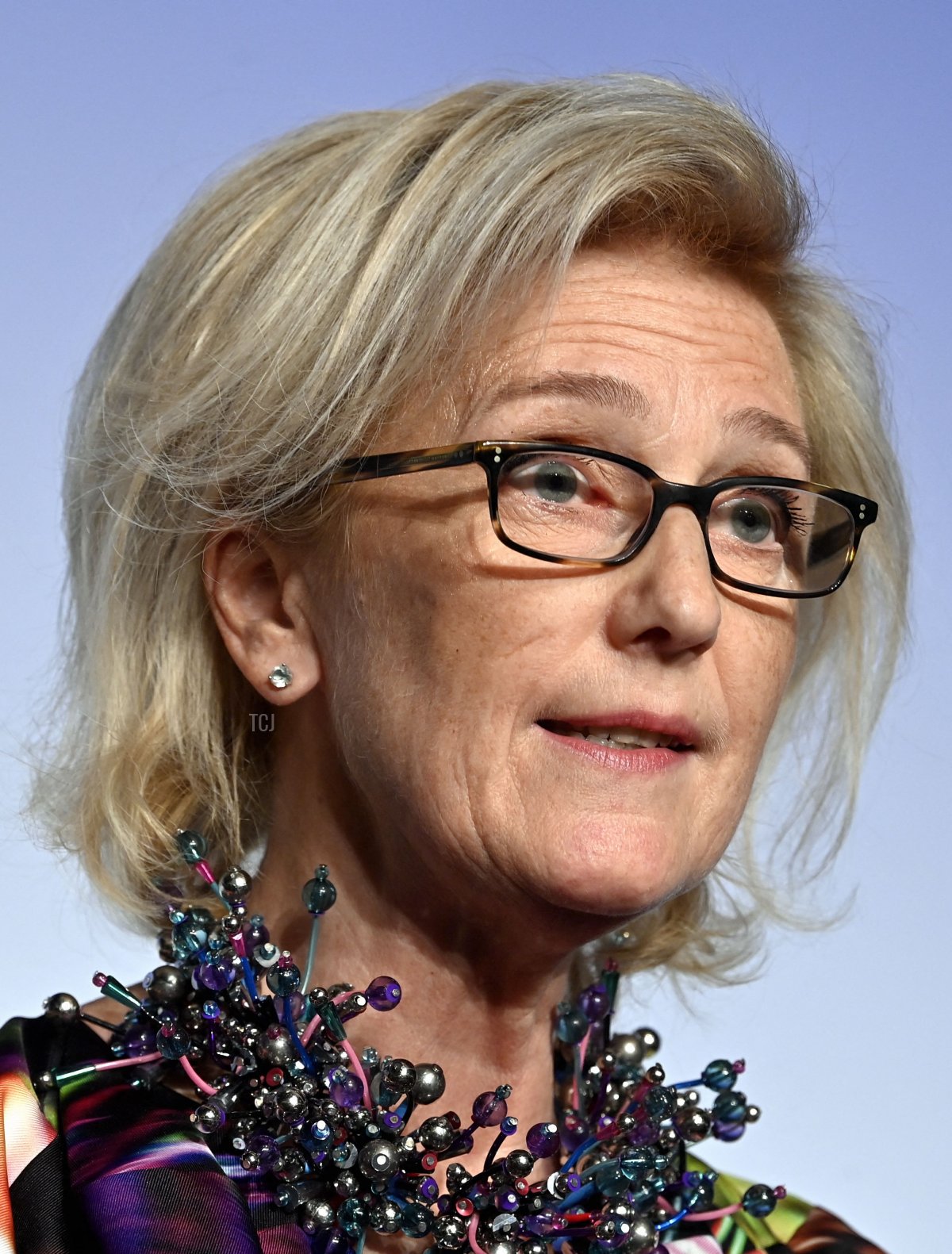 Princess Astrid of Belgium delivers a speech at the Belgian official reception during the Belgian Economic Mission to Japan, Monday 05 December 2022 in Tokyo