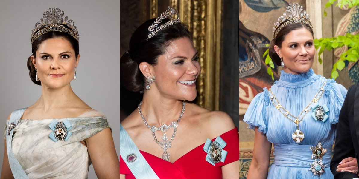 Crown Princess Victoria's 2022 Tiaras