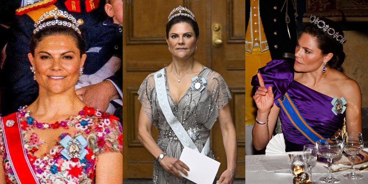 Crown Princess Victoria's 2022 Tiaras