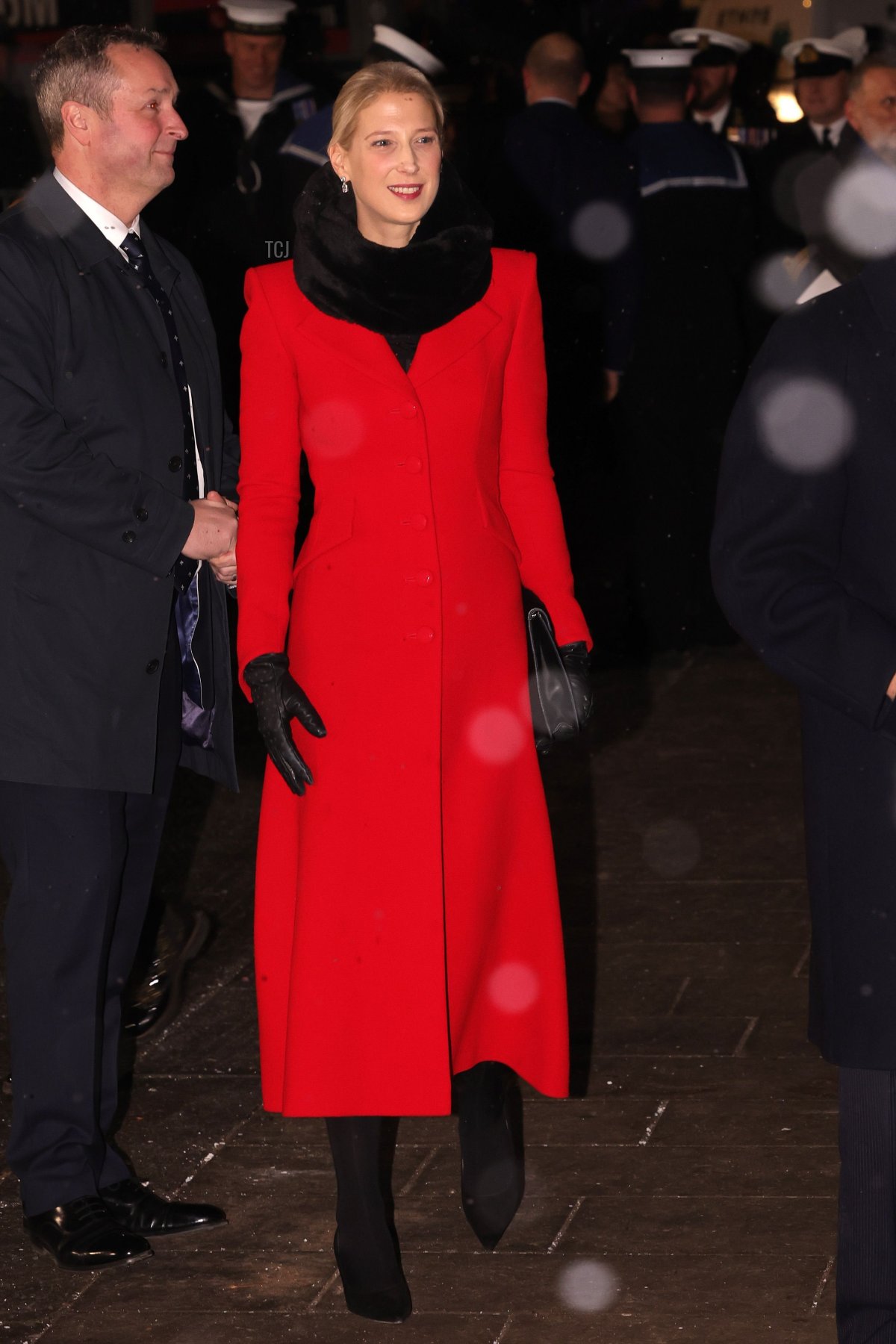 Lady Gabriella Kingston attends the 'Together at Christmas' Carol Service at Westminster Abbey on December 15, 2022 in London, England