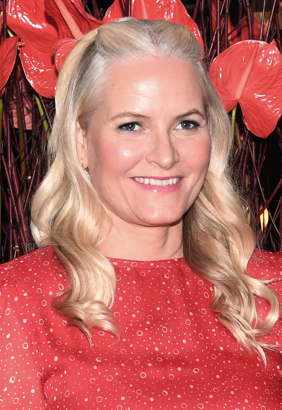 Norwegian Royals Crown Prince Haakon and Crown Princess Mette- Marit attend the Nobel Peace Prize Banquet 2022 at the Grand Hotel on December 10, 2022 in Oslo, Norway