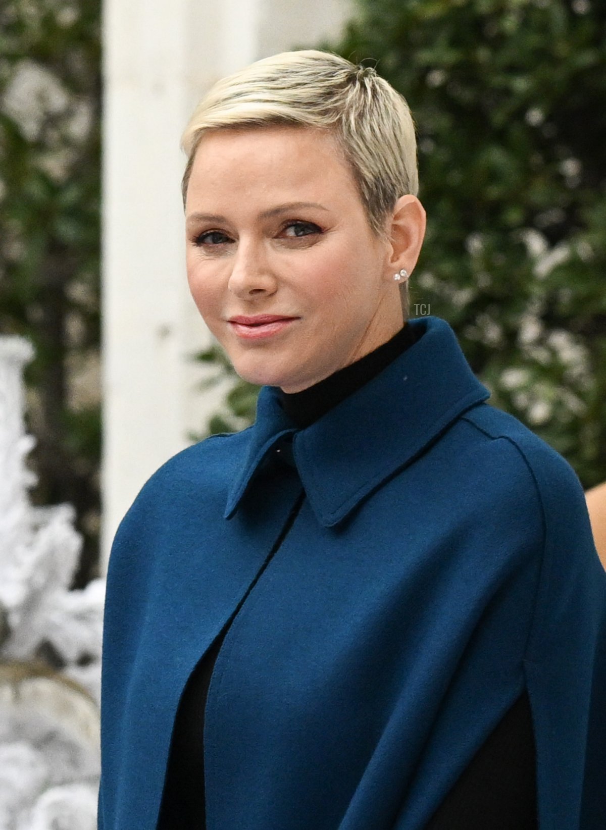 Princess Charlene of Monaco attends the Christmas Tree at Monaco Palace on December 14, 2022 in Monaco