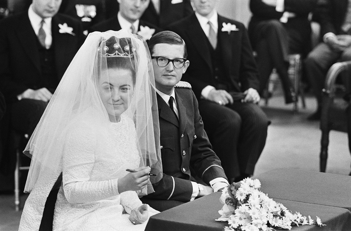 Princess Margriet of the Netherlands marries Pieter van Vollenhoven in The Hague, 10 January 1967 (Eric Koch/Anefo/Nationaal Archief/Wikimedia Commons)