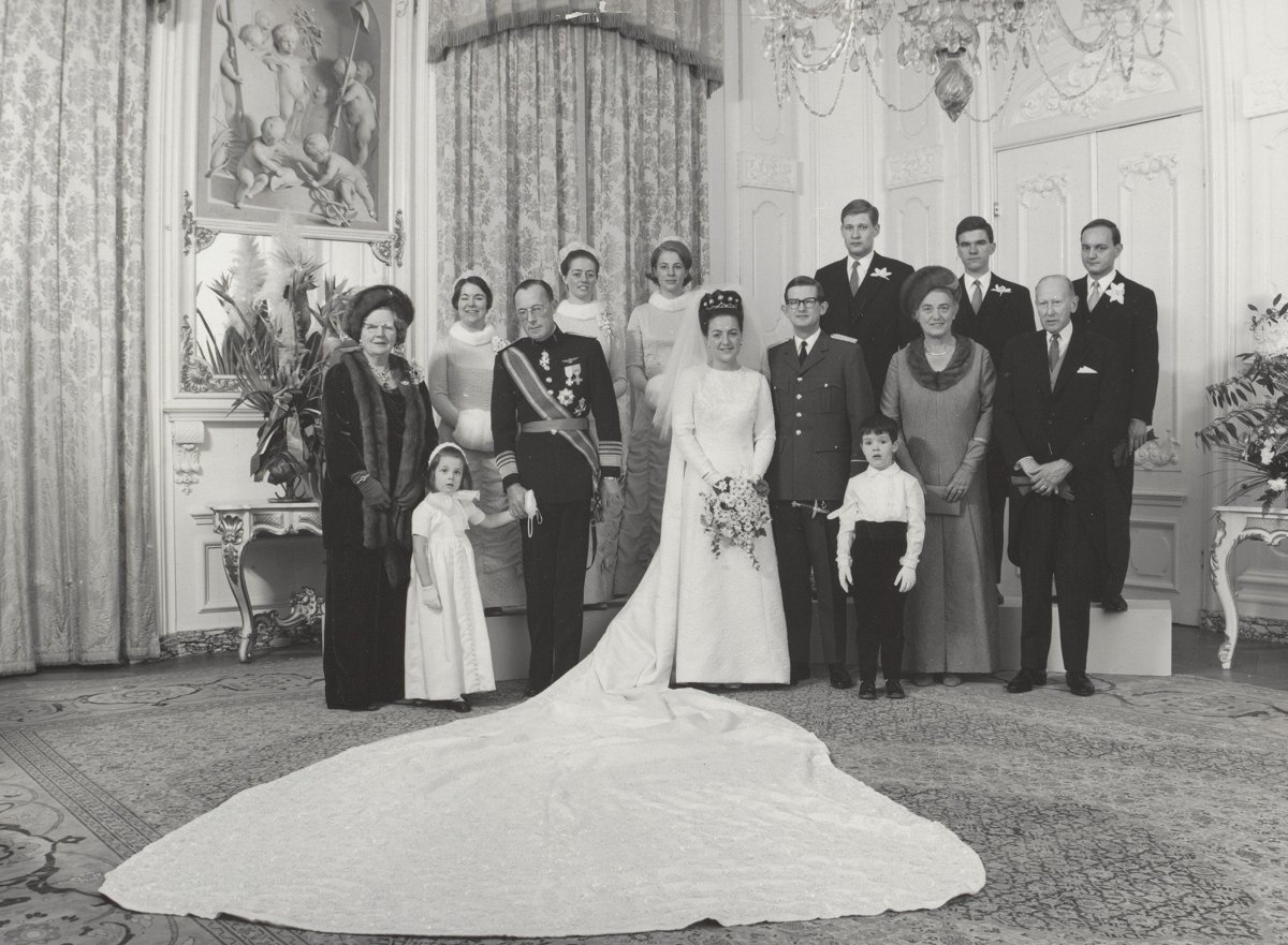 Princess Margriet of the Netherlands marries Pieter van Vollenhoven in The Hague, 10 January 1967 (Anefo/Nationaal Archief/Wikimedia Commons)