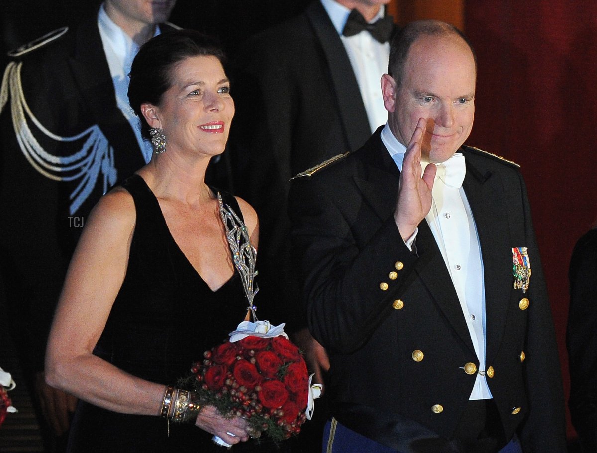 Princess Caroline of Hanover and Prince Albert II of Monaco attend the Monaco National Day gala concert at the Grimaldi Forum on November 19, 2010 in Monaco (Pascal Le Segretain/Getty Images)