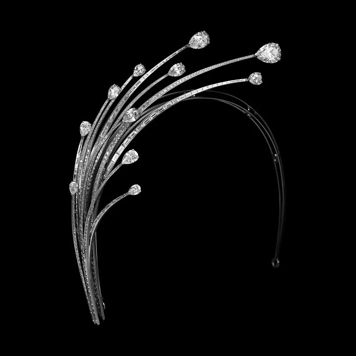 Princess Charlene's "Écume de diamants" tiara (Bäumer)