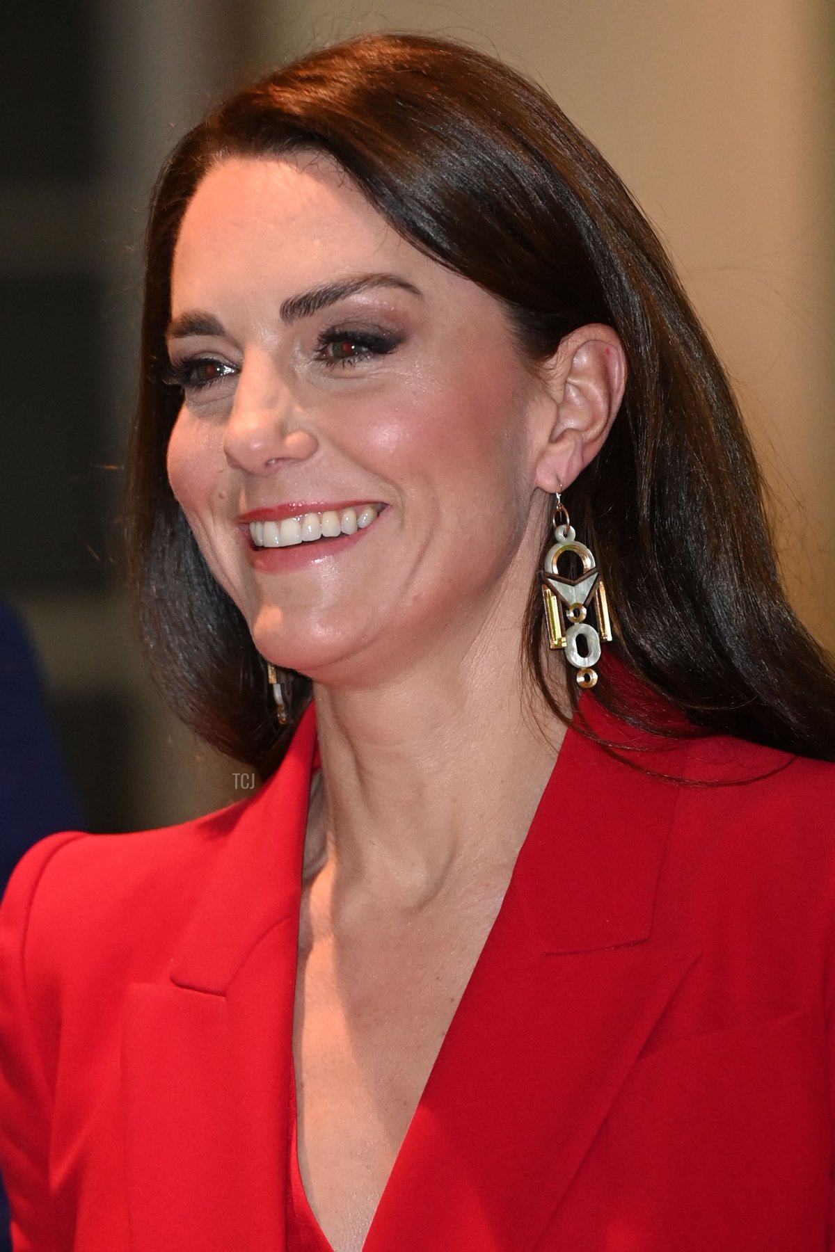 Britain's Catherine, Princess of Wales attends a pre-campaign launch event, hosted by The Royal Foundation Centre for Early Childhood, at BAFTA in central London on January 30, 2023 (EDDIE MULHOLLAND/POOL/AFP via Getty Images)