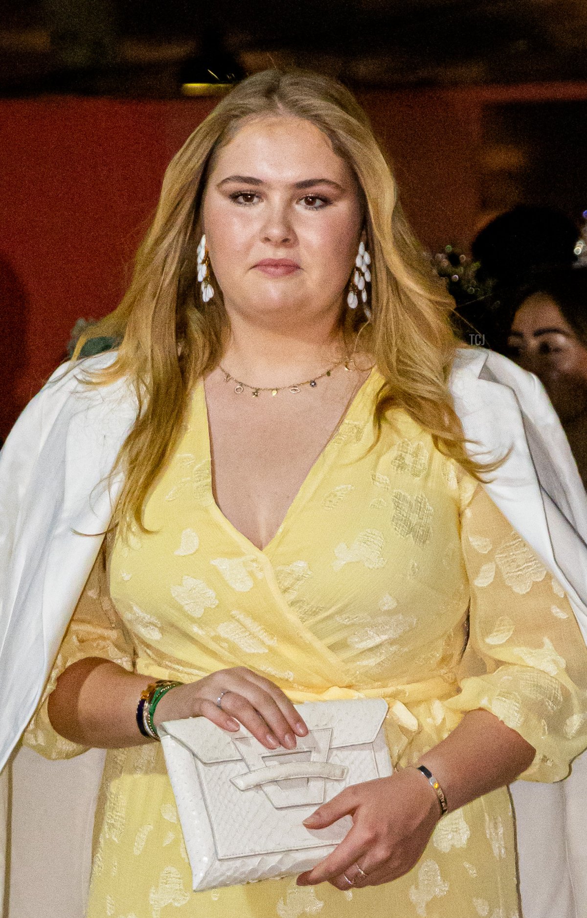 Princess Amalia of the Netherlands visits the Taste of Bonaire festival on day two of the Dutch royal family's tour of the Dutch Caribbean Islands on January 28, 2023 in Kralendijk, Bonaire (Patrick van Katwijk/Getty Images)