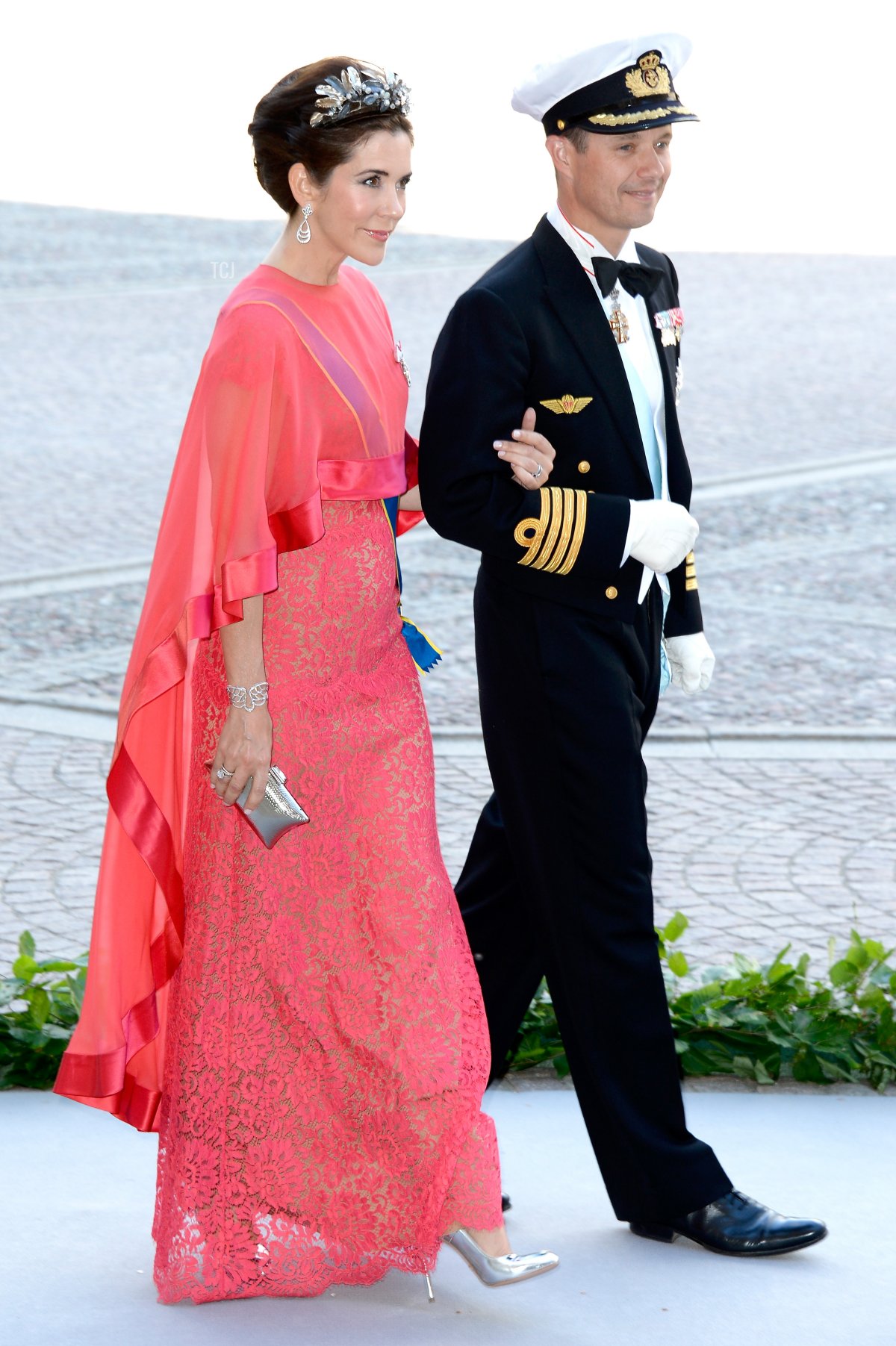 Crown Princess Mary and Crown Prince Frederik of Denmark attend the wedding of Princess Madeleine of Sweden and Christopher O'Neill on June 8, 2013 in Stockholm, Sweden (Pascal Le Segretain/Getty Images)