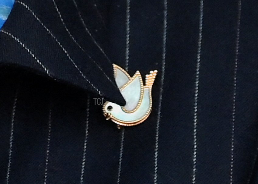 Britain's Queen Camilla gives a speech as she visits the S.T.O.R.M Family Centre on February 9, 2023, in London, England (Toby Melville - WPA Pool/Getty Images)