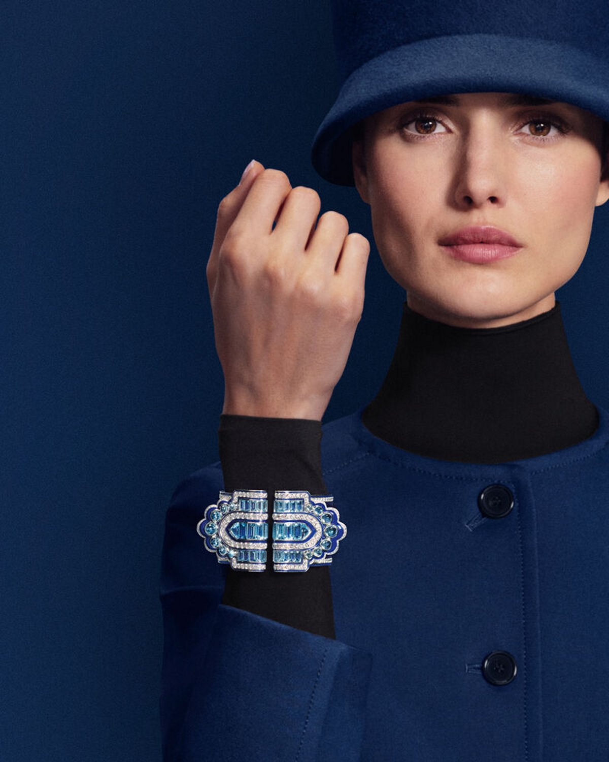 "Hypnotic Blue" from Boucheron's "Like a Queen" collection, 2023 (Boucheron)