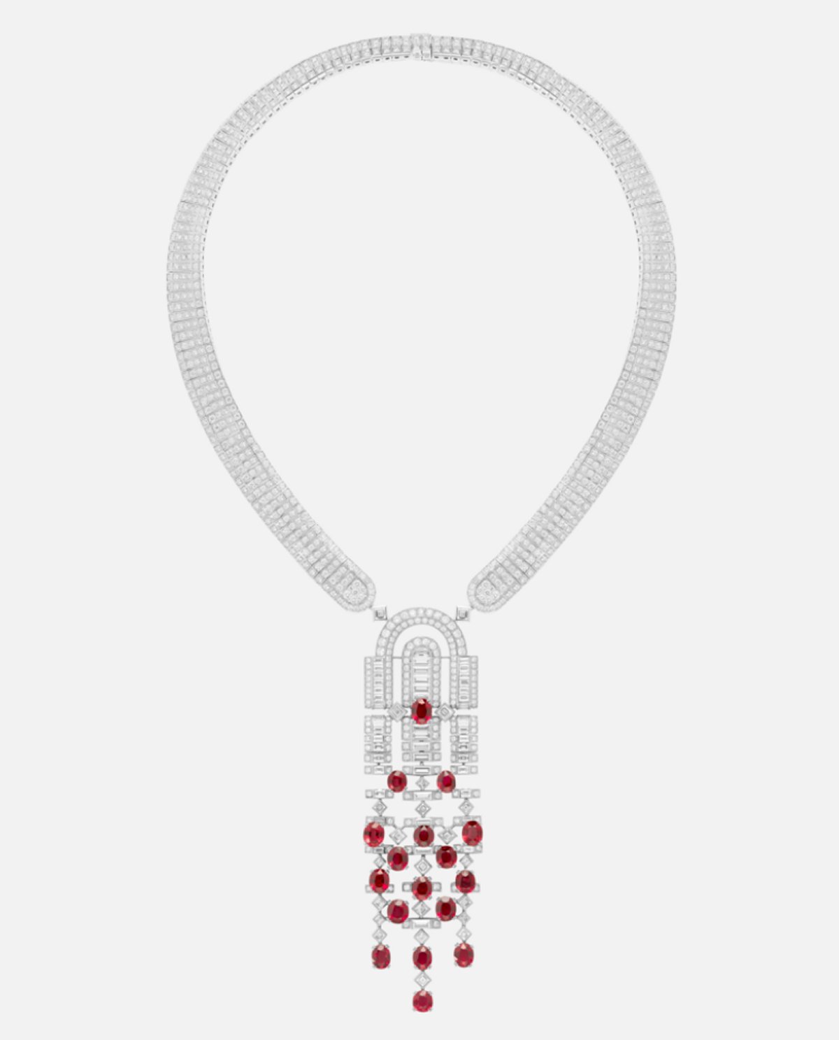 "Rolling Red" from Boucheron's "Like a Queen" collection, 2023 (Boucheron)