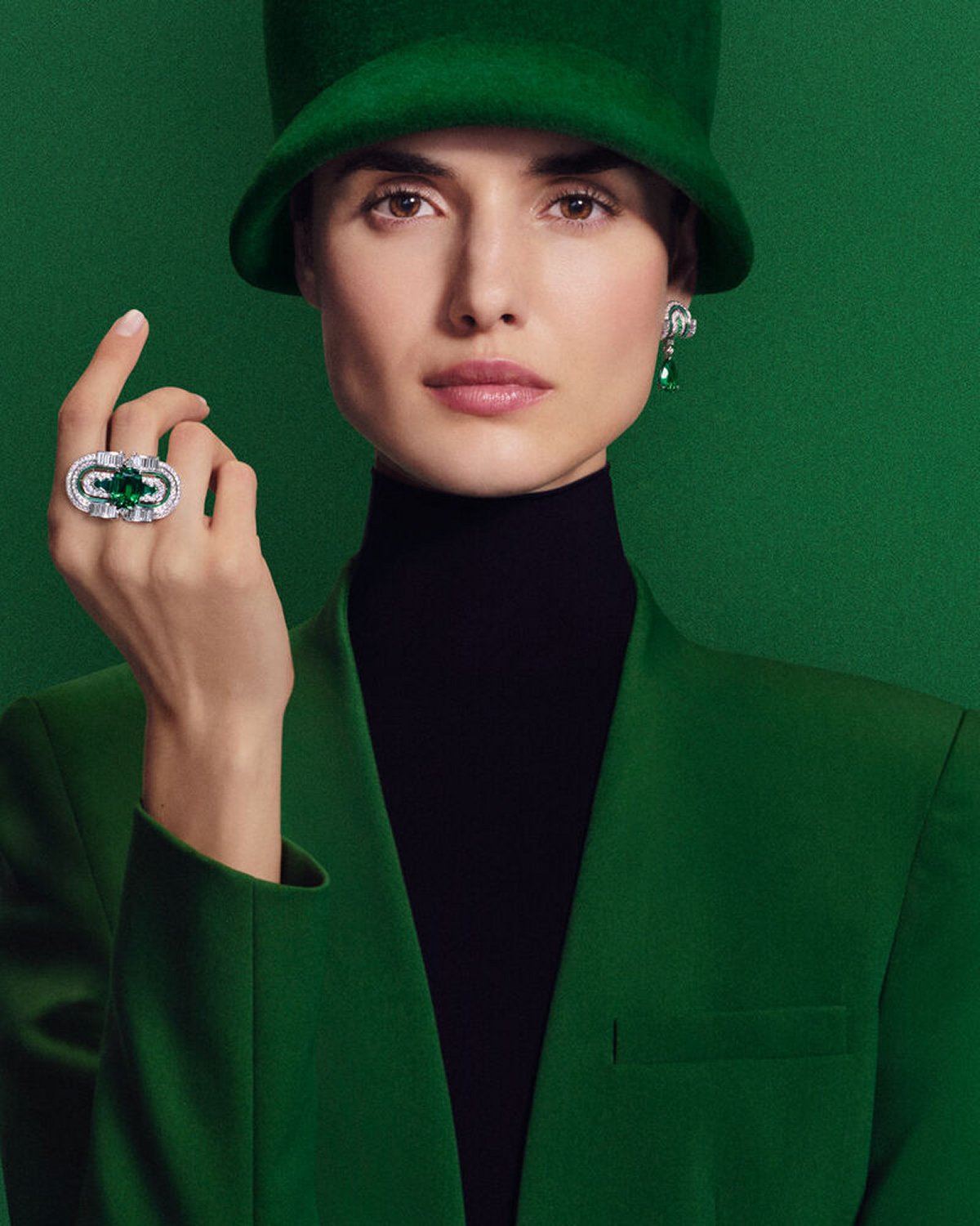 "Green Garden" from Boucheron's "Like a Queen" collection, 2023 (Boucheron)
