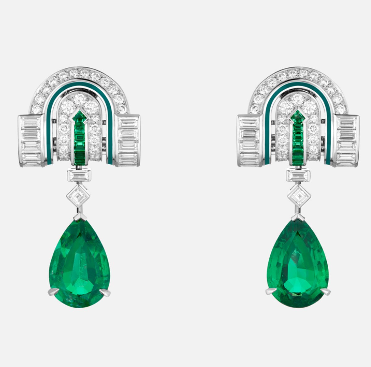 "Green Garden" from Boucheron's "Like a Queen" collection, 2023 (Boucheron)