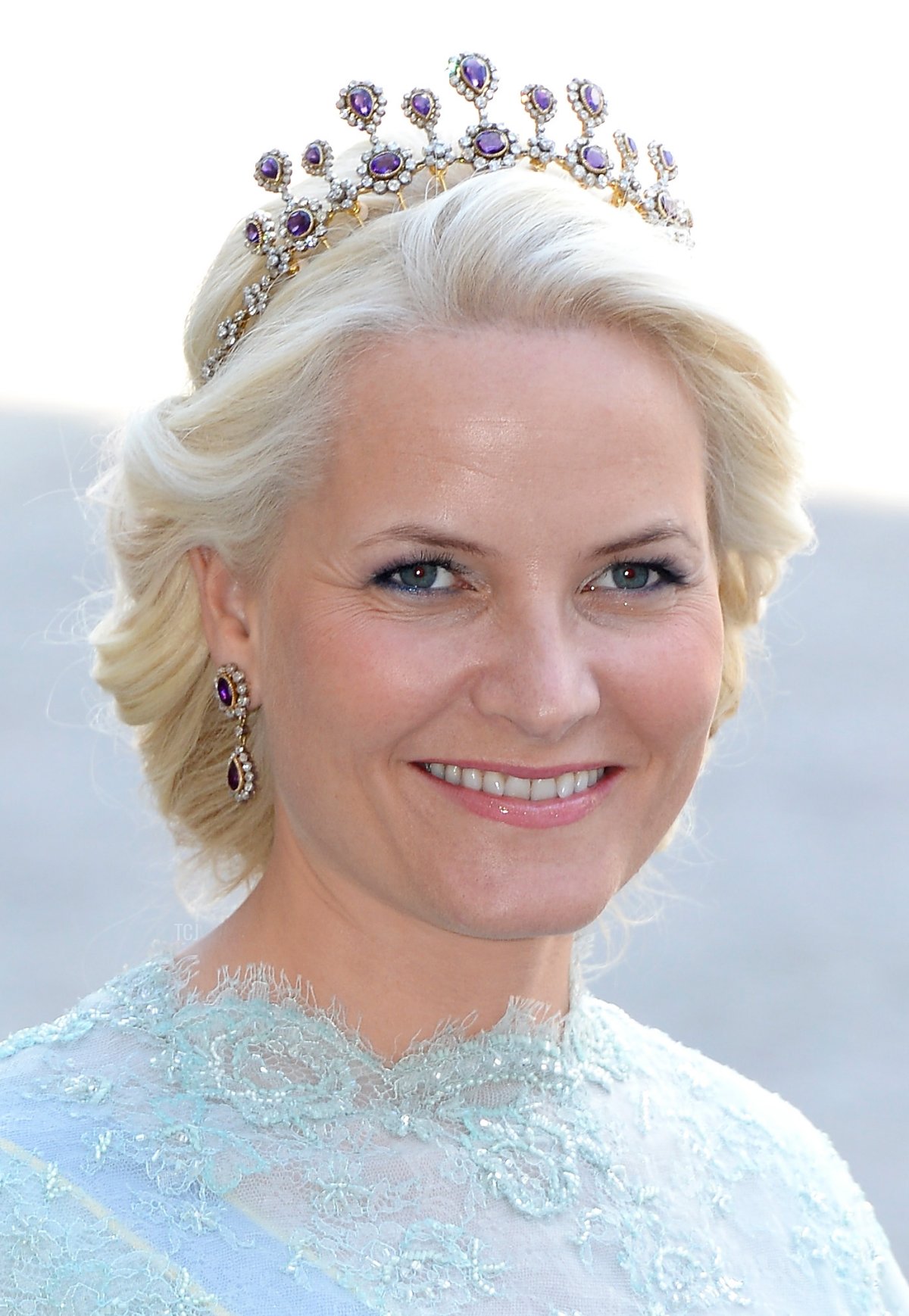 Crown Princess Mette-Marit of Norway attends the wedding of Princess Madeleine of Sweden and Christopher O'Neill on June 8, 2013 in Stockholm, Sweden (Pascal Le Segretain/Getty Images)
