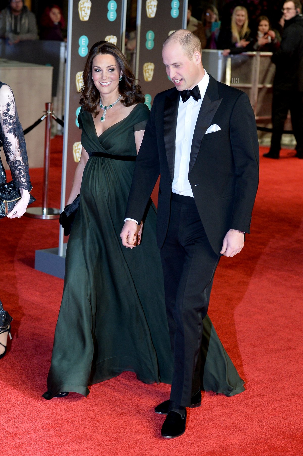 The Duke and Duchess of Cambridge attend the EE British Academy Film Awards (BAFTA) held at Royal Albert Hall on February 18, 2018 in London, England (Jeff Spicer/Getty Images)
