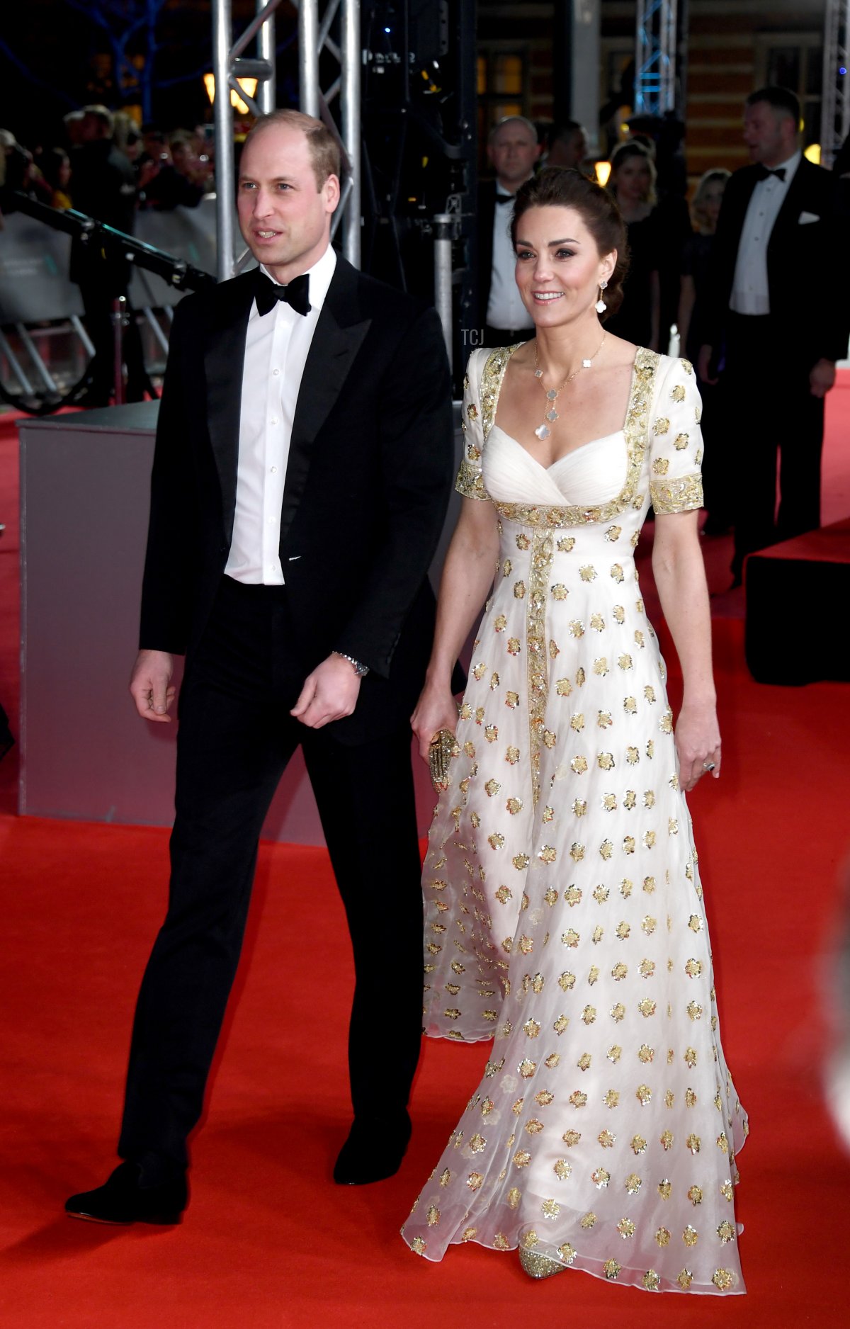 The Duke and Duchess of Cambridge attend the EE British Academy Film Awards 2020 at Royal Albert Hall on February 2, 2020 in London, England (Gareth Cattermole/Getty Images)