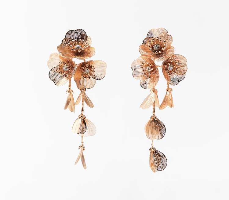 Zara's Cascading Flower Earrings (Zara)