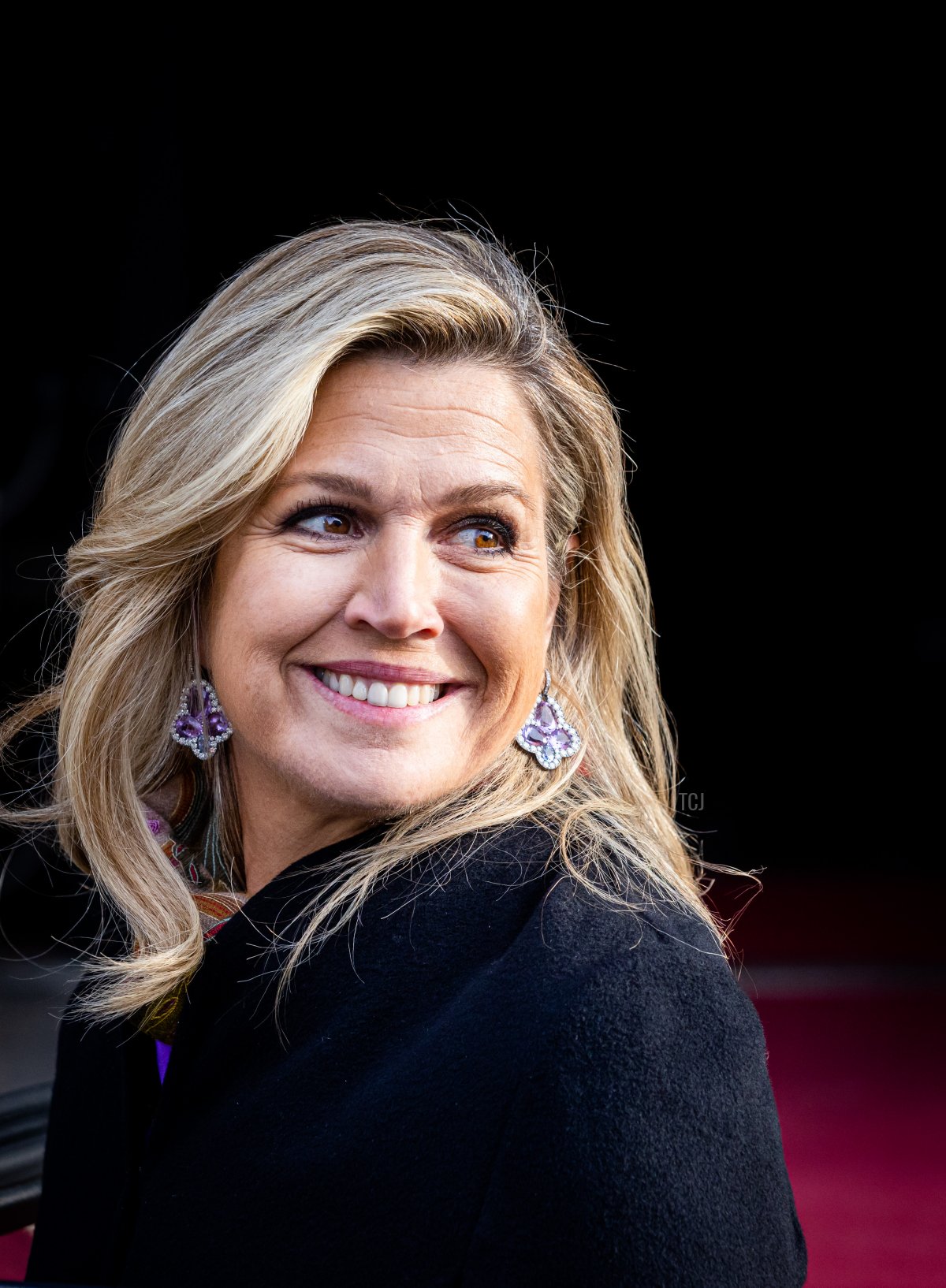 Queen Maxima of the Netherlands attends the new year reception for the Diplomatic Corps on January 18, 2023 in Amsterdam, Netherlands (Patrick van Katwijk/Getty Images)