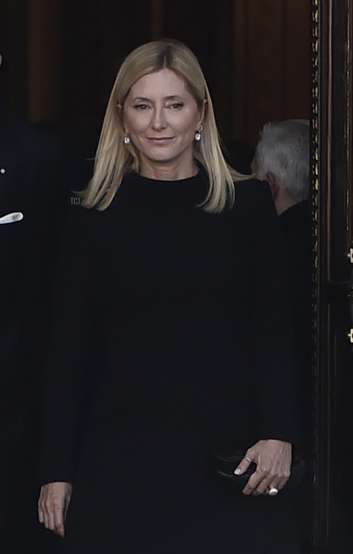 Crown Princess Marie-Chantal attends the 40-day Memorial Service for King Constantine II at the Metropolitan Cathedral on February 18, 2023 in Athens, Greece (Milos Bicanski/Getty Images)