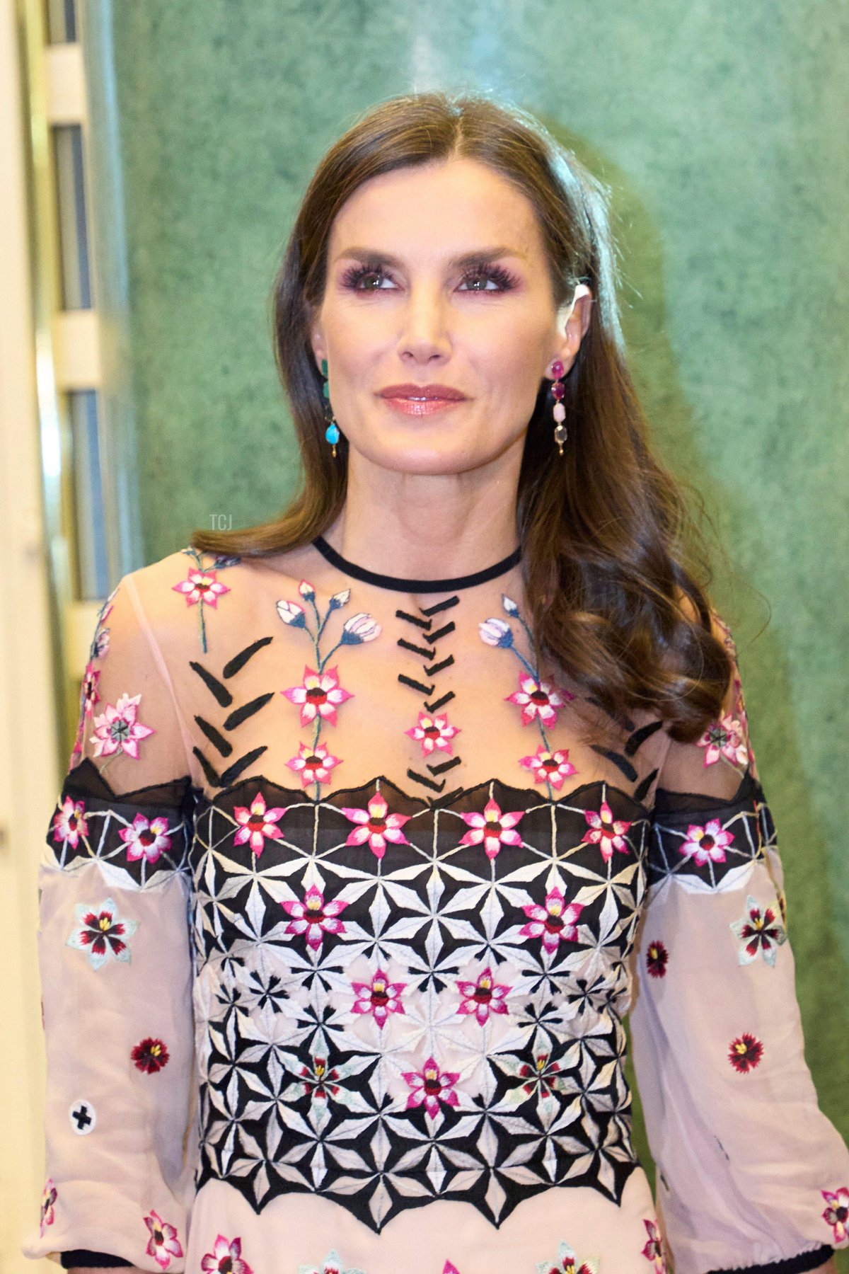 Queen Letizia of Spain attends the National Culture Awards on February 20, 2023 in Zaragoza, Spain (Jack Abuin/ZUMA Press Wire/Alamy)