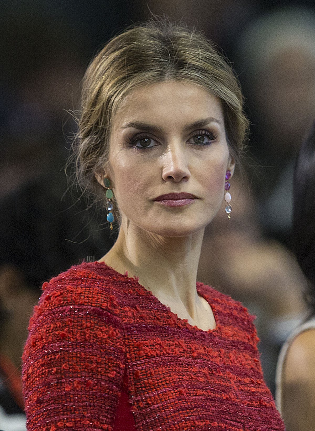 Queen Letizia of Spain attends the Second International Conference on Nutrition at the headquarters of the Food and Agriculture Organization of the United Nations on November 20, 2014 in Rome, Italy (FAO via Getty Images)