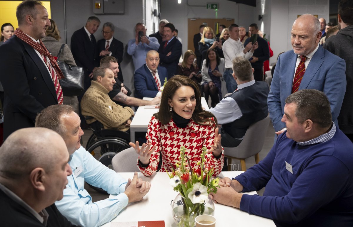 The Princess of Wales attends the Wales vs England Six Nations Match at Principality Stadium on February 25, 2023 in Cardiff, Wales (Matthew Horwood/Getty Images)
