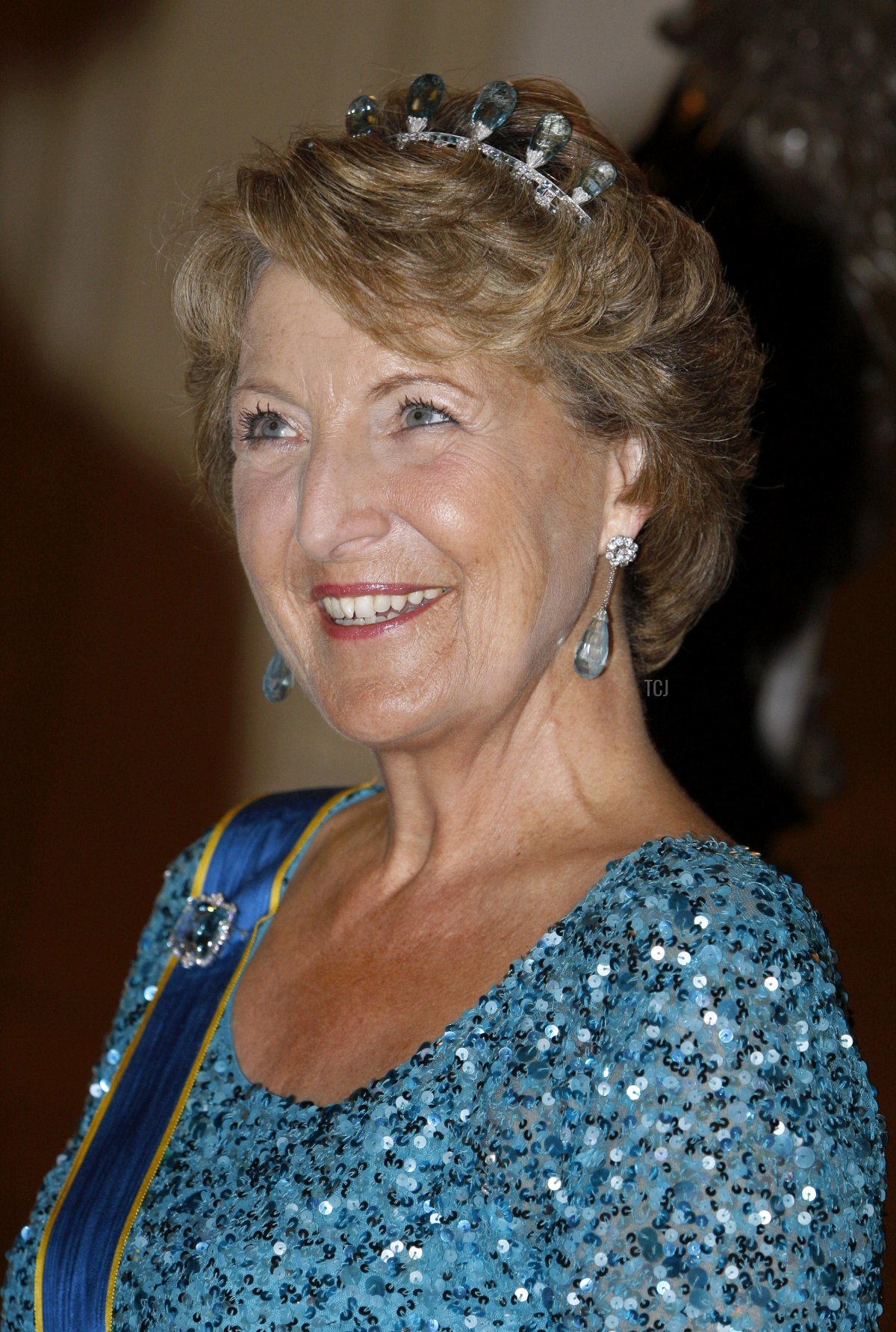 Princess Margriet of the Netherlands attends a dinner in The Hague during the Swedish state visit to the Netherlands, 22 April 2009 (Patrick van Katwijk/DPA Picture Alliance Archive/Alamy)