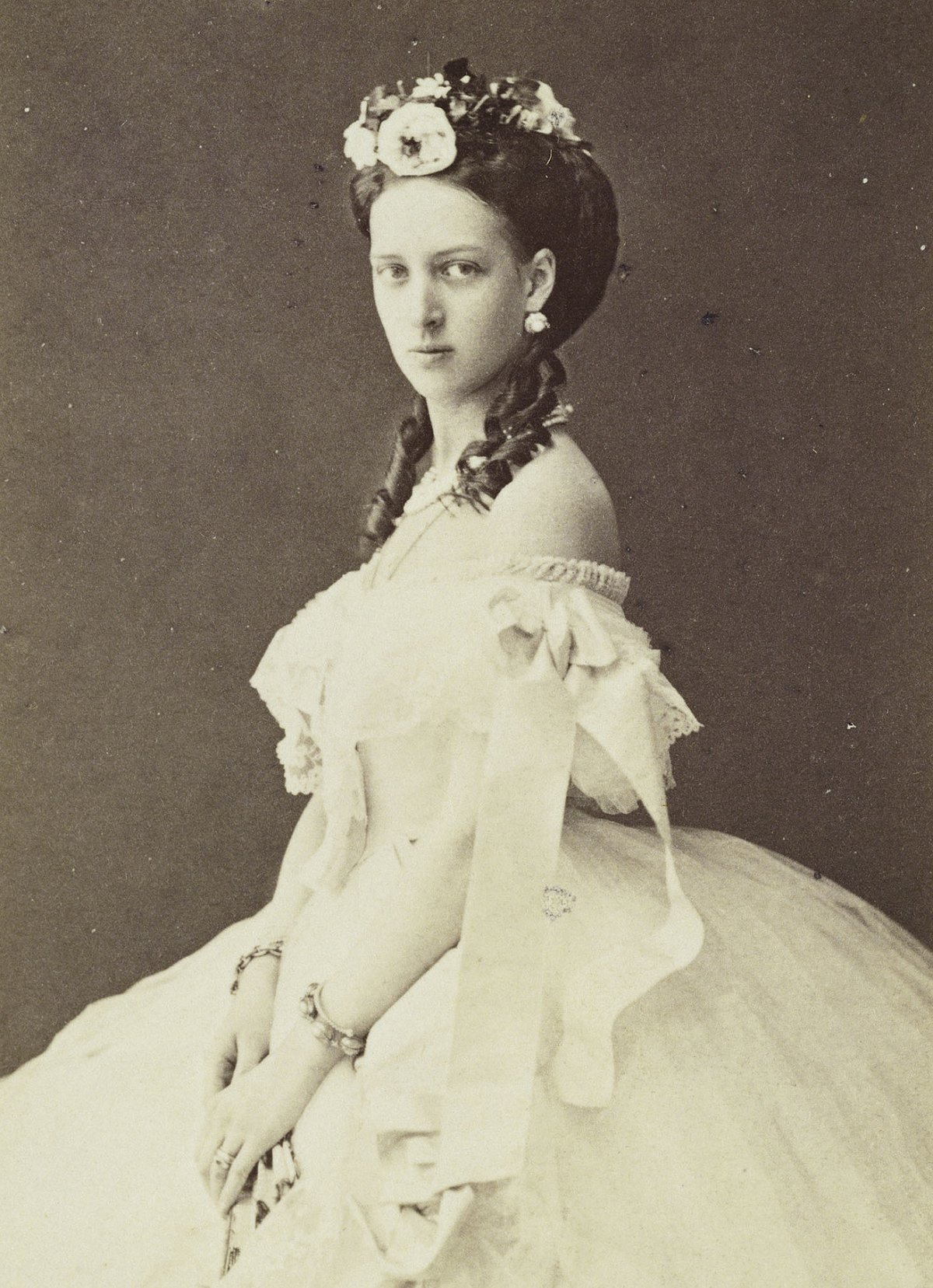 Robert Jefferson Bingham's "Portrait of The Princess of Wales," June 1864 (Wikimedia Commons)