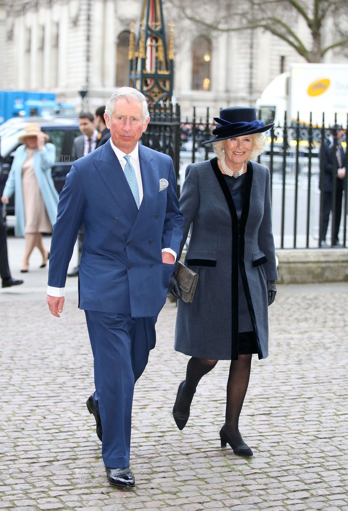 The Prince of Wales and the Duchess of Cornwall attend the Commonwealth Day service at Westminster Abbey on March 9, 2015 in London, England (Chris Jackson/Getty Images)