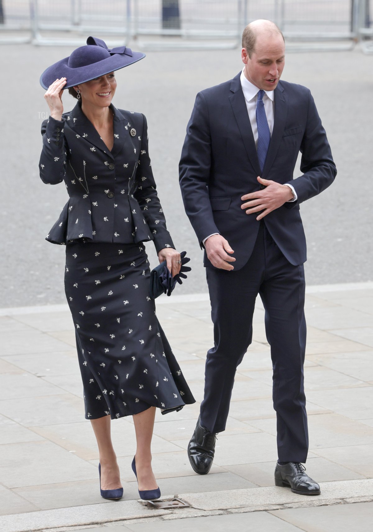 The Prince and Princess of Wales arrive for the Commonwealth Day service at Westminster Abbey in London on March 13, 2023 (Chris Jackson/Getty Images)